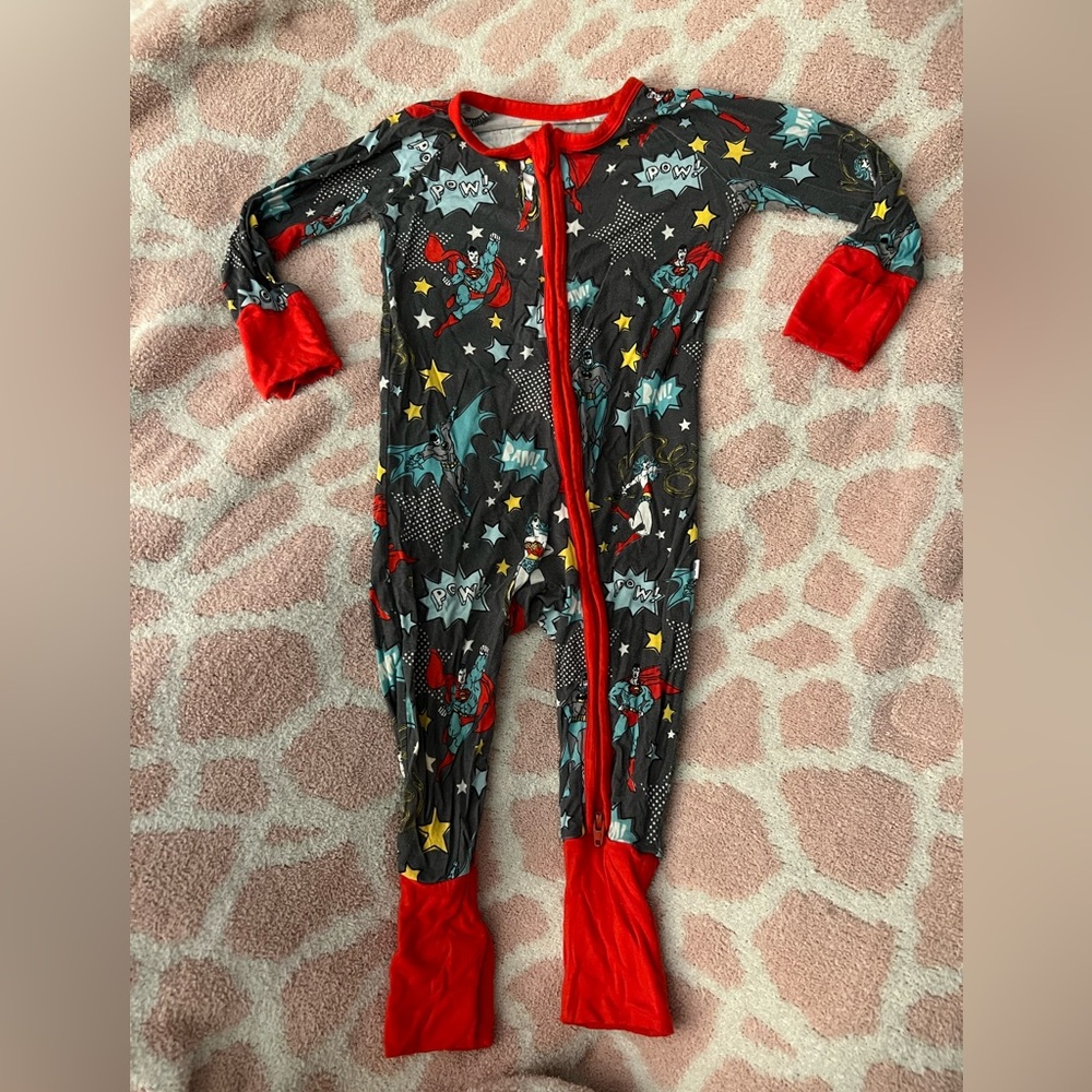 Little Sleepies Justice League™ Zippy - 3-6 Months
